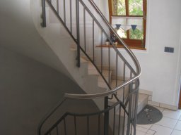 Innengelaender Edelstahl lackiert-029